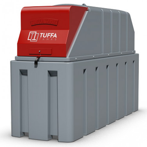 Tuffa 2500 Litre Plastic Bunded Diesel Tank